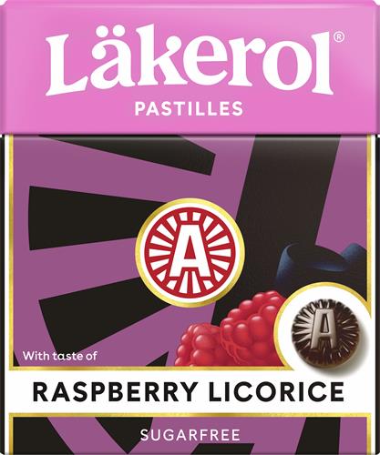 Läkerol Classic Raspberry Licorice, 25 g