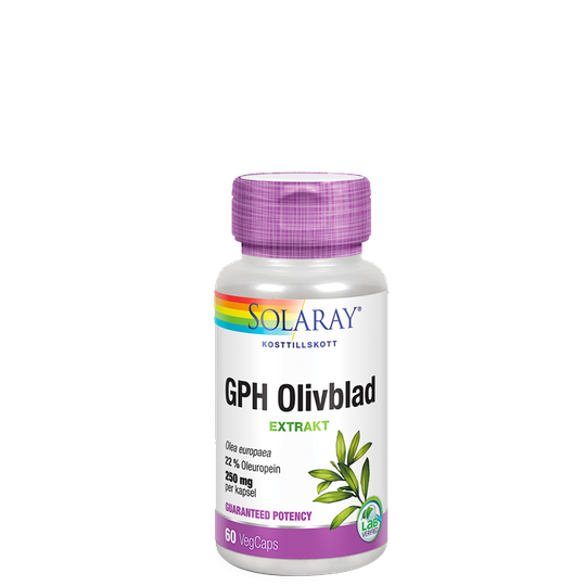 GPH Olivblad, 60 kapslar