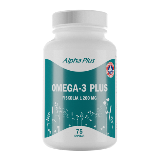 Alpha Plus Omega-3 Plus 75 kapslar