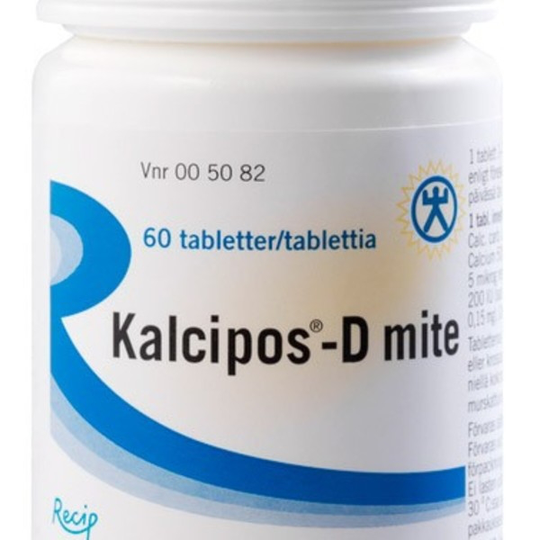 Kalcipos-D mite, filmdragerad tablett 500mg/200 IE 60 st