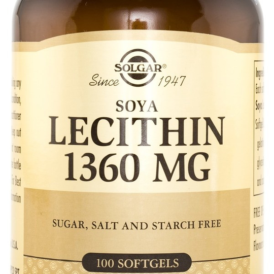 Solgar Lecithin 1360 mg 100 kapslar