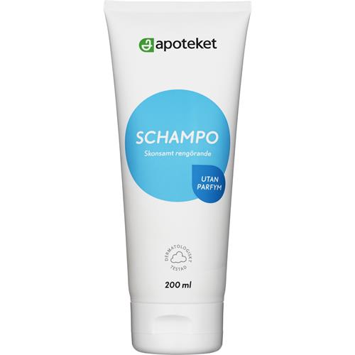 Apoteket Schampo oparfymerad, 200 ml