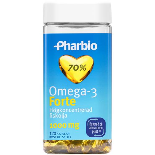 Pharbio Omega-3 Forte, 120 st
