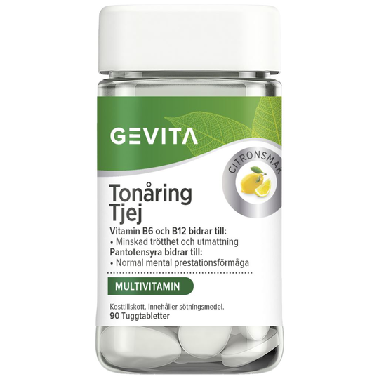 Gevita Tonåring Tjej Multivitamin 90 st