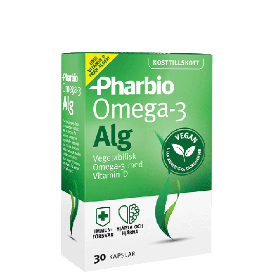 Omega-3 Alg, 30 kapslar