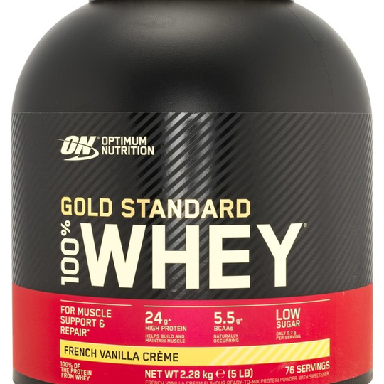Optimum Nutrition 100% Whey Gold French Vanilla Creme 2,27kg