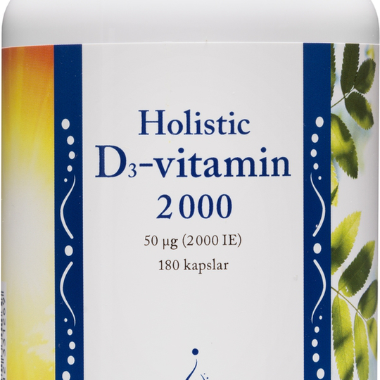 Holistic D-vitamin 2000 180 kapslar