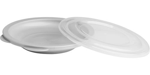 Herobility Eco Baby Plate Grå, 1 st
