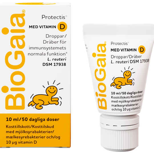 BioGaia Protectis droppar med vitamin D 10 ml