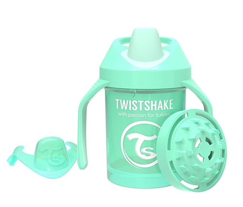 Twistshake Mini Cup 230ml 4m+ Pastel Green, 1 st