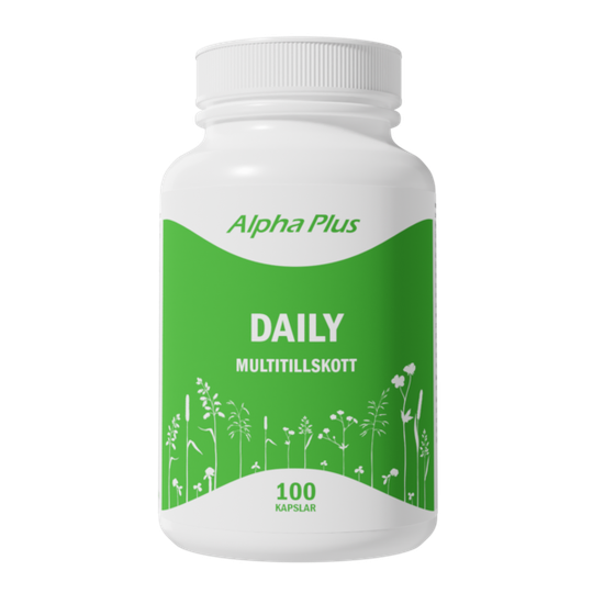 Alpha Plus Daily Multitillskott 100 kapslar
