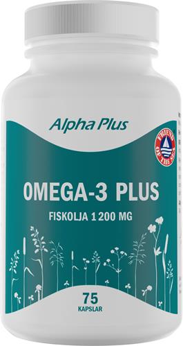 Alpha Plus Omega-3 plus, 75 st