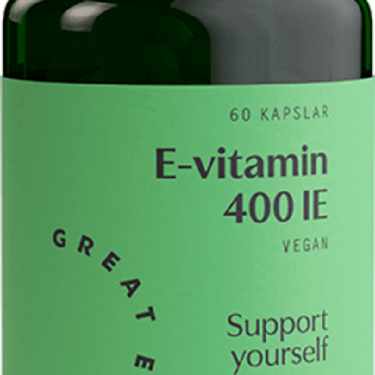 Great Earth E-Vitamin 60 kapslar