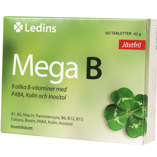 Ledins Mega B 60 tabletter