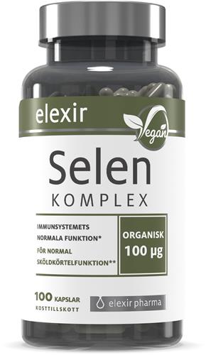 Elexir Elexir Pharma Kosttillskott med selenkomplex, 100 st