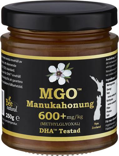 MGO Manukahonung 600+, 250 g, 250 g