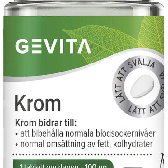 Gevita Krom 100 tabletter