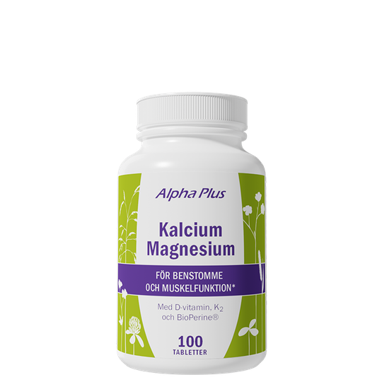Kalcium Magnesium, 100 tabletter