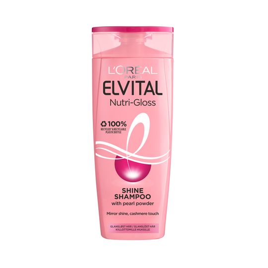 L'Oréal Paris Elvital Nutri-Gloss Shine Schampo 250 ml