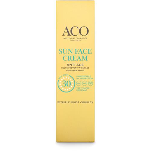 ACO Sun Face Cream Anti Age, 40 ml