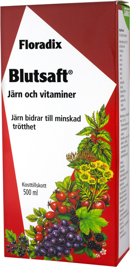 Salus Floradix Blutsaft lösning 500 ml
