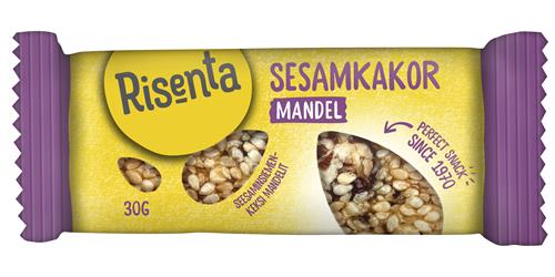 Risenta Sesamkaka Mandel, 30 g