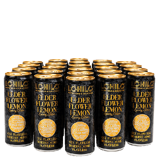 24 x Luxury Edition Elderflower Lemon 330ml
