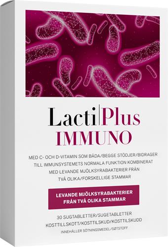 Lactiplus Mjölksyrabakterier sugtablett, 30 st