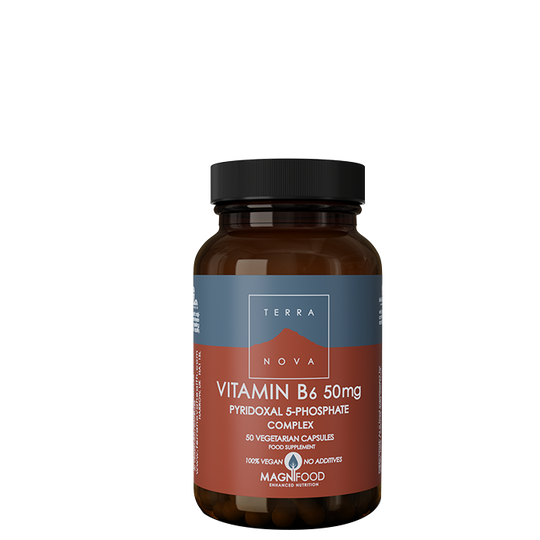 Vitamin B6 (P5-P) 50 mg Complex, 50 kaps