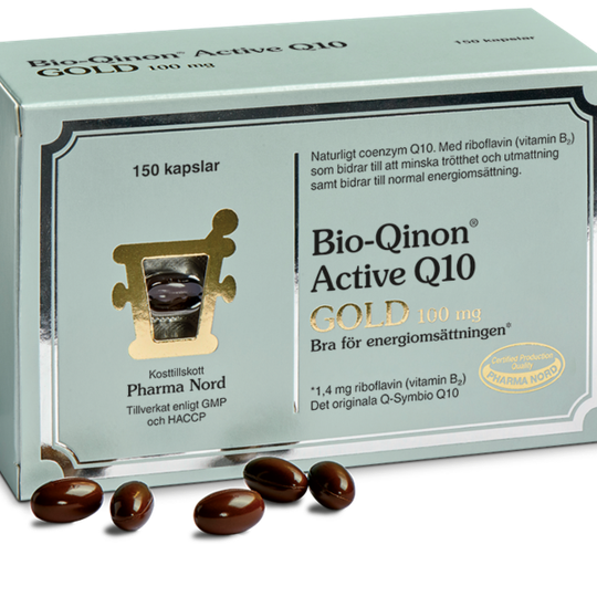 Pharma Nord Bio-Qinon Active Q10 Gold 100 mg 150 kapslar