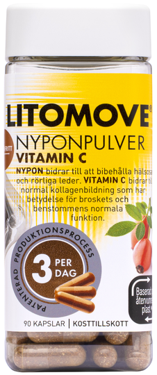 Litomove Nyponpulver Kapslar 90 st