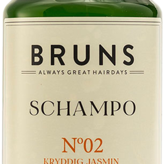 BRUNS Schampo NR02 Kryddig Jasmin 300 ml