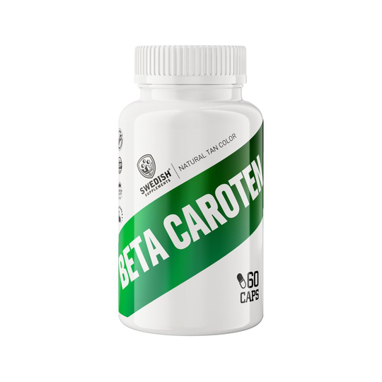Swedish Supplements Betacarotene 60 kapslar