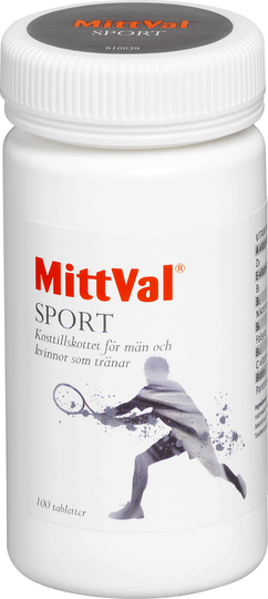 MittVal Sport tablett 100 st