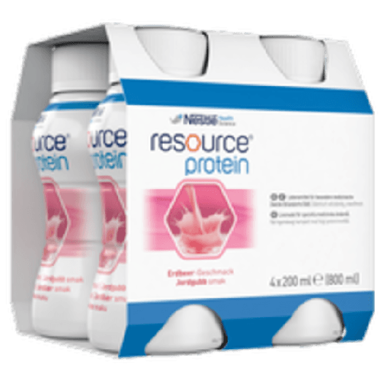Resource Protein Jordgubb 4 x 200 ml
