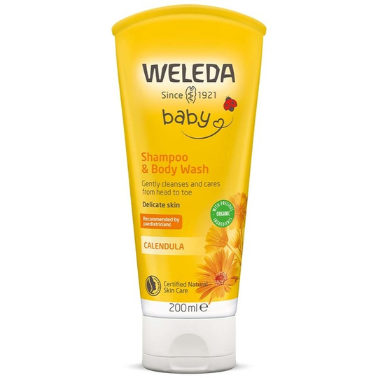 Weleda Baby Calendula Shampoo & Body Wash 200 ml
