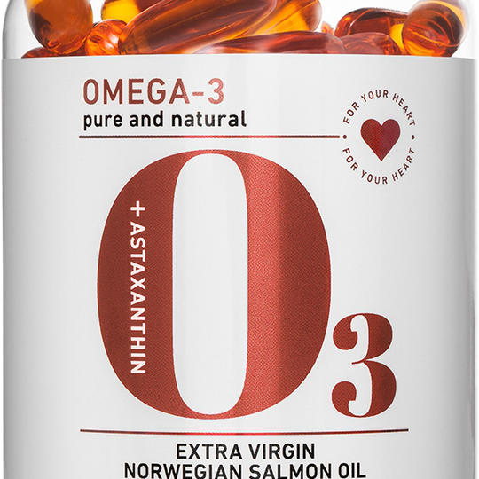 BioSalma Omega-3 Salmon Oil 1000 mg 180 kapslar