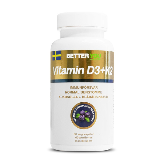 BETTER YOU Better You Vitamin D3+K2 60 kaps