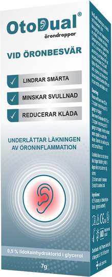 OtoDual örondroppar 7 g