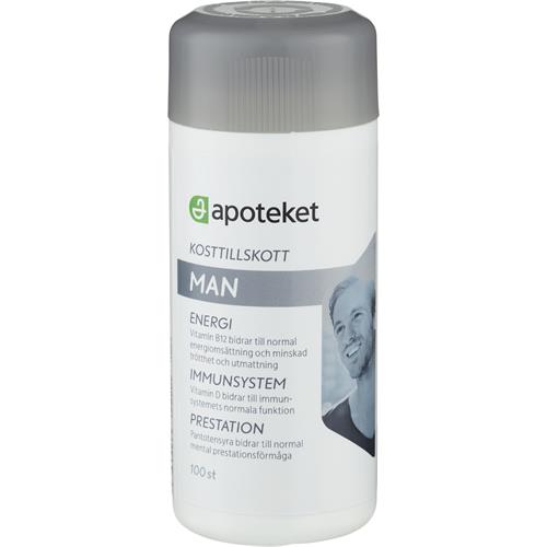 Apoteket Man tabletter, 100 st