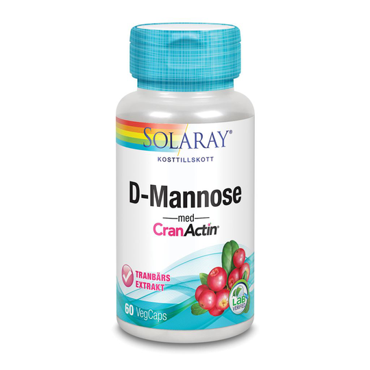 Solaray D-Mannose & CranActin 60 kapslar