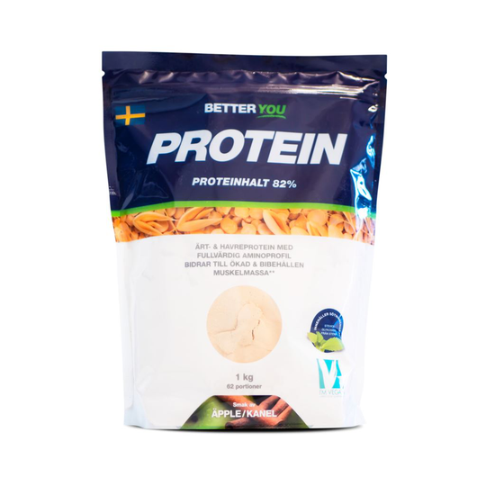 Better You Ärt & Havreprotein Äpple Kanel 1 kg