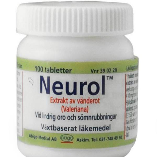 Neurol, dragerad tablett 100 st