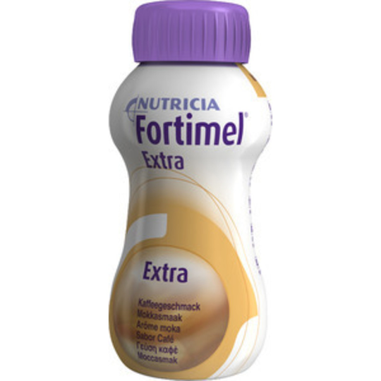 Fortimel Extra, drickfärdigt kosttillägg, mocca 4 x 200 milliliter