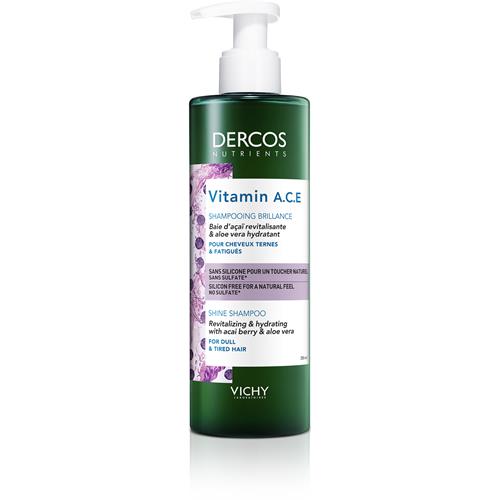 Vichy Dercos Nutrients Vitamin A.C.E Shampoo, 250 ml