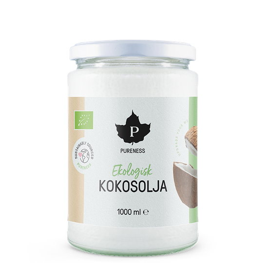 Jungfru kokosolja Eko 1000 ml