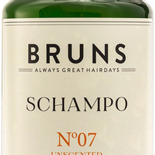 BRUNS Schampo NR07 Oparfymerad 300 ml