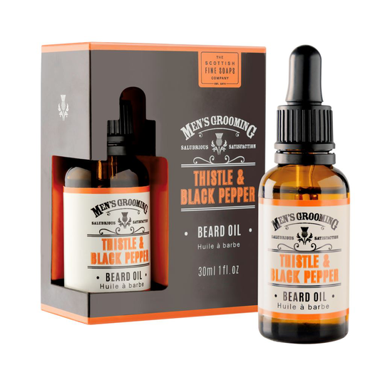 The Scottish Fine Soaps Company Thistle & Black Pepper Beard Oil 30 ml