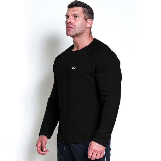 Chained L/S Thermal Sweat, Black