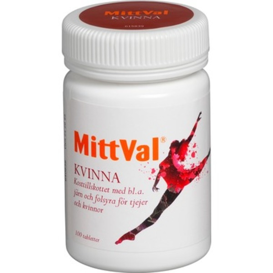 MittVal Mittval Kvinna 100 Tabletter